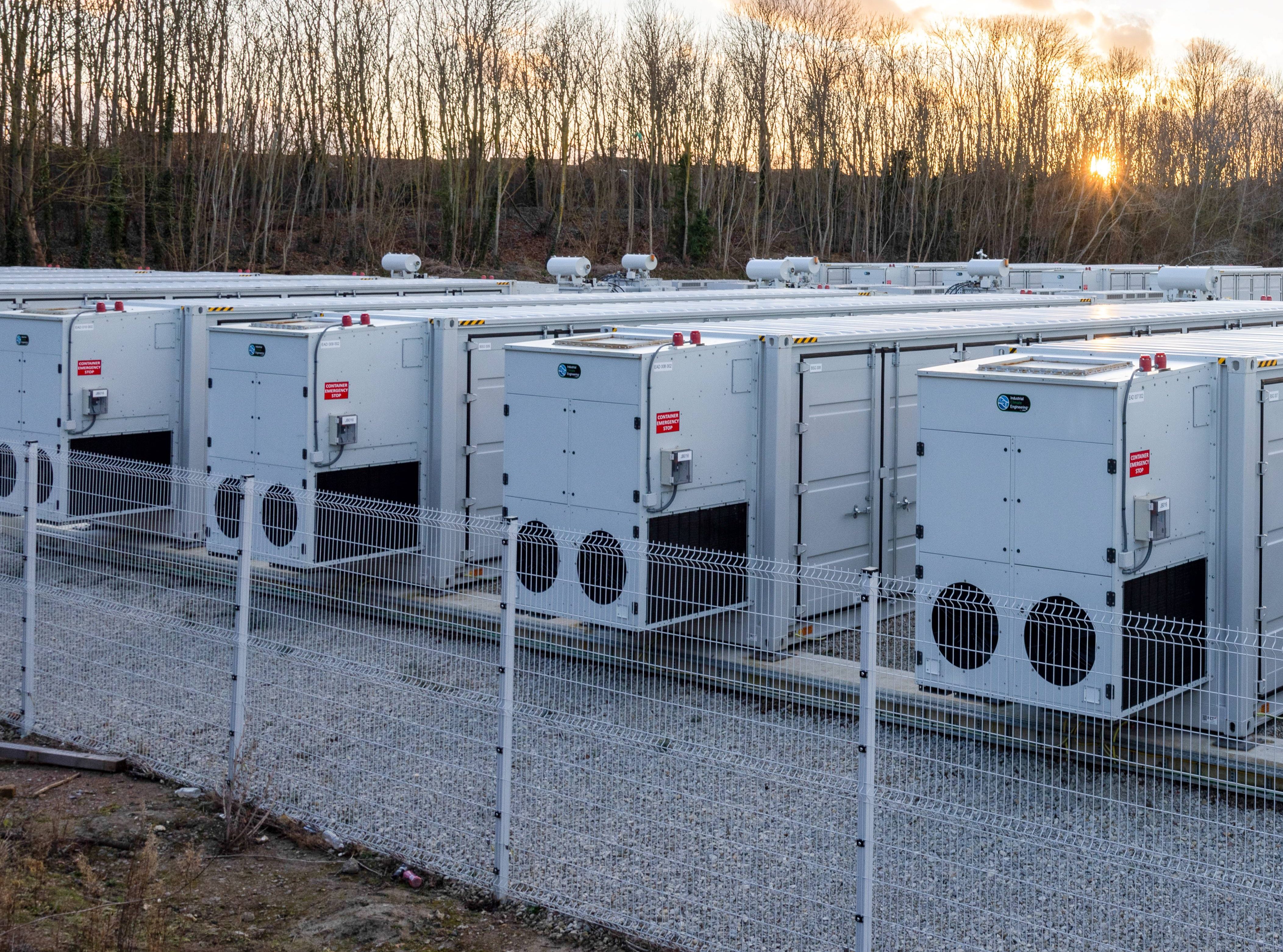 battery storage facility